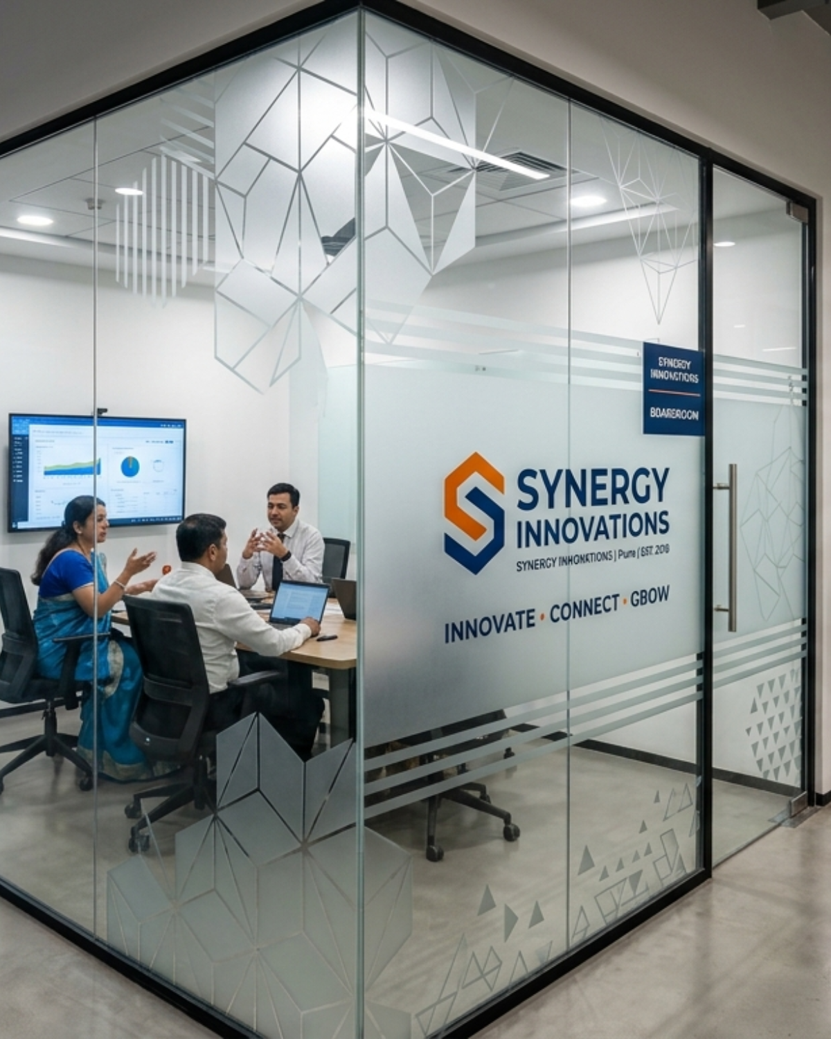 Frosted Glass Branding